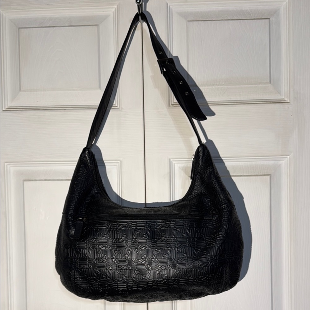 Stone Mountain Accessories Black Hobo Bag with Elegant Tassel
